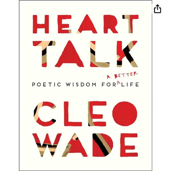 Heart Talk: Poetic Wisdom for a Better Life by Cleo Wade Book - Picture 4 of 5